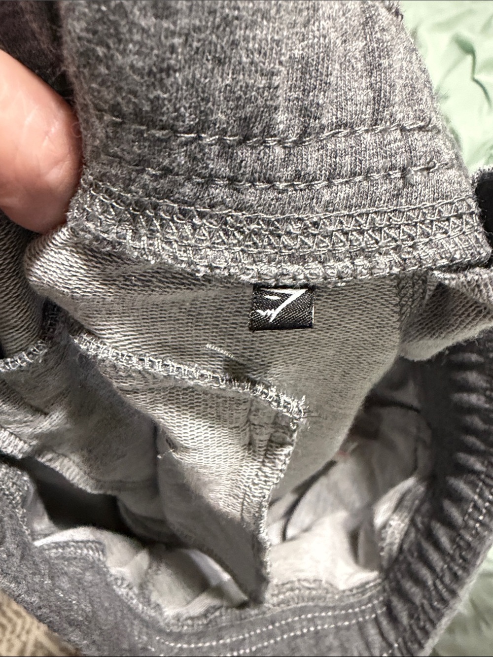 Gymshark Mens Joggers Grey Ankle Zip Sweatpants Athleisure Workout Size Small - Picture 9 of 11
